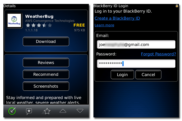 Blackberry App World Free Download